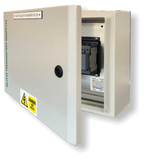 Budget Auto Transfer Switch - Class CB - 4 or 2 Pole Using Motorised MCBs